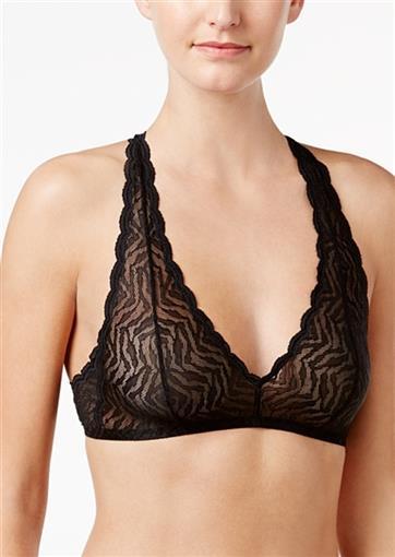 NEW Cosabella S Sweet Treats Racerback Bralette TREAT1356 Black #82545