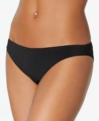 NWOT Bar III XL 7MBJD91M Black Cheeky Hipster Bikini Swim Bottoms #89815