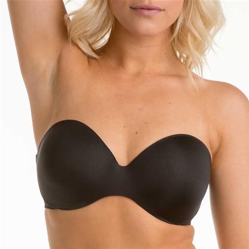 NWOt FELINA 38DD 150671 BODY LUX CONTOUR STRAPLESS BRA Black #79567
