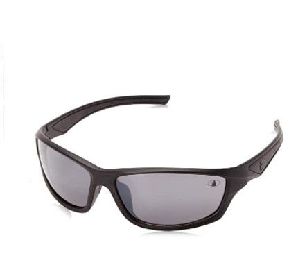 Foster Grant Ironman Black Relentless Sunglasses Black Polarized Lens #90485