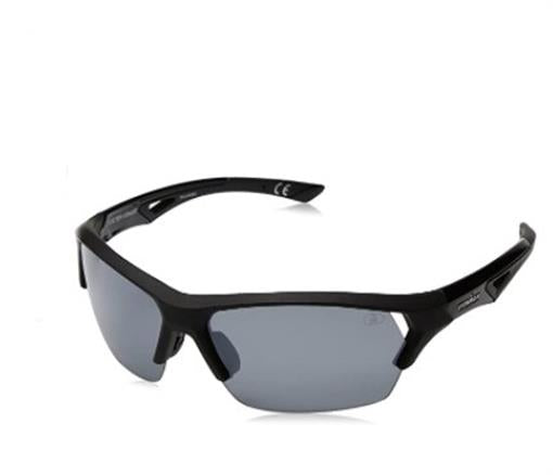 Foster Grant Ironman Black Interference Sunglasses Black Polarized Lens #90482