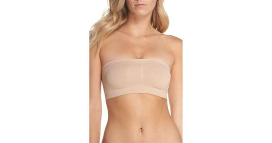 Halogen Seamless Strapless Bandeau Medium Beige 82938