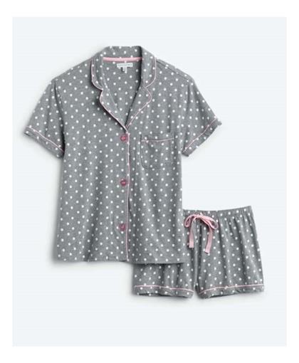 New Seeing Stars 2X Gigi Sleep Short Sleeve Top & Boxer Short Pajama Set #88274