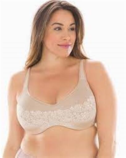 NWT Soma 42G Stunning Support Unlined Minimizer Bra Beige 91825