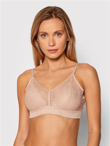 NWT SPANX XS Beige Lace Pull Over Bralette 10221R #91794