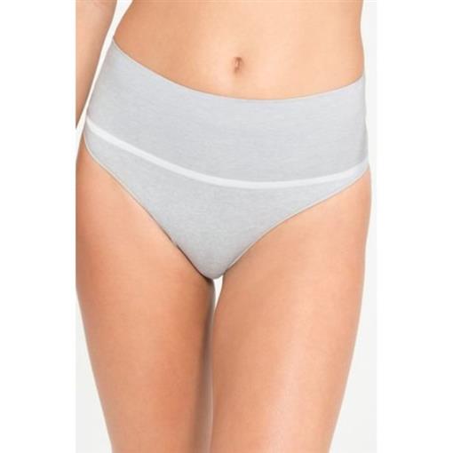 NEW Spanx Everyday Shaping Panties Thong SS0815 Grey S #89795