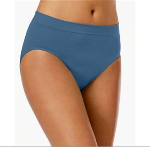NEW Wacoal B Smooth Hi Cut Brief Panty 834175 Blue Sm 76564
