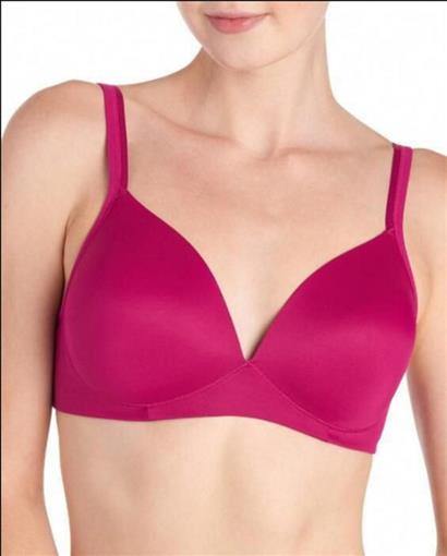 NWT Warner's 34C Elements Of Bliss Wire-Free Bra with Lift 1298 Pink #78066