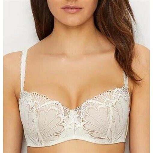 NWT Wonderbra 34A Ivory Refined Glamour Balconette Bra 88247